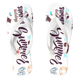 Wild Summer Flip Flops