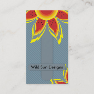 Wild Sun Designs Business Cards
