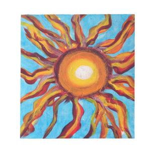 Wild Sun Notepad