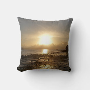 Wild Sunset Nature Photography Cushion