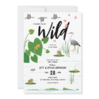 Wild Swamp Creatures Baby Shower