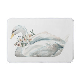 Wild Swan Bath Mat