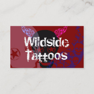 Wild Tattoos Business Cards