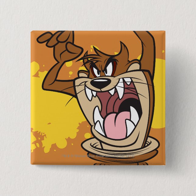 Wild TAZ™ 15 Cm Square Badge (Front)