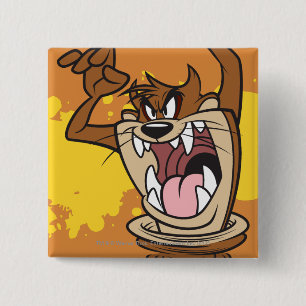 Wild TAZ™ 15 Cm Square Badge