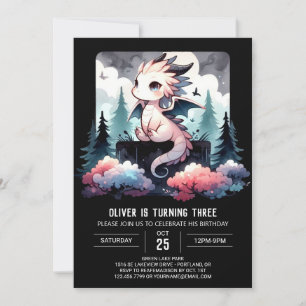 Wild Template Dragon Birthday