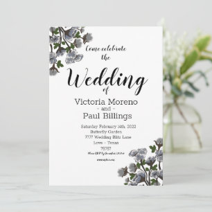 Wild Texas Cotton Design Invitation