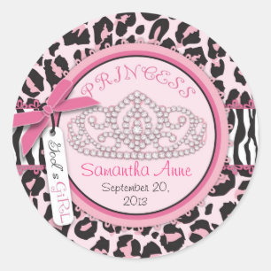 Wild Thing Baptism Sticker B2