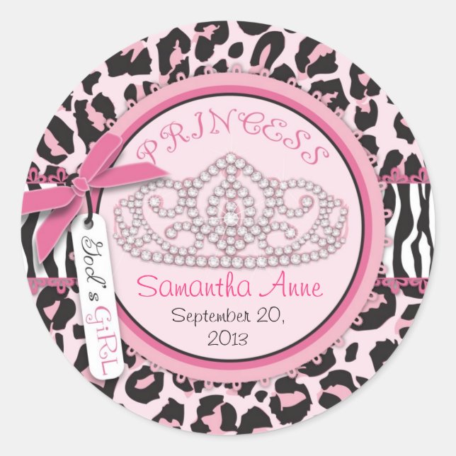 Wild Thing Baptism Sticker B2 (Front)