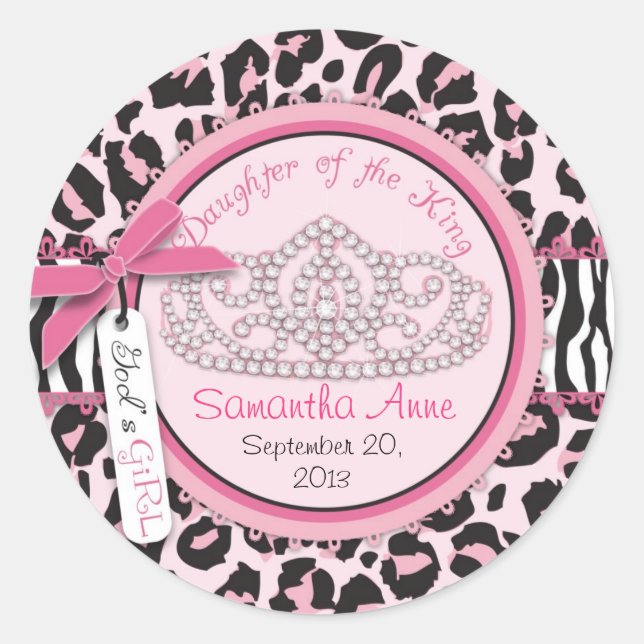 Wild Thing Baptism Sticker B3 (Front)