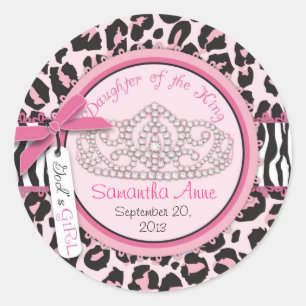 Wild Thing Baptism Sticker B3