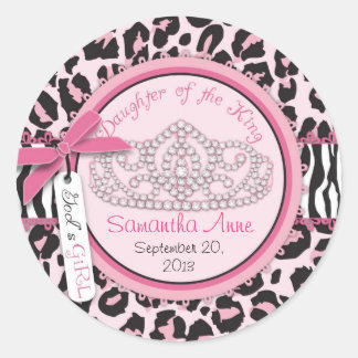 Wild Thing Baptism Sticker B3