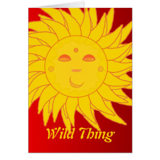 Wild Thing Card