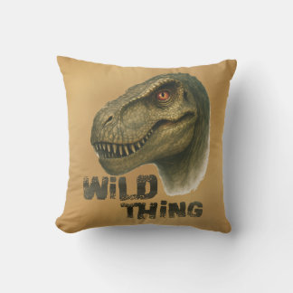Wild Thing -design by Maaya_Prints,  Cushion
