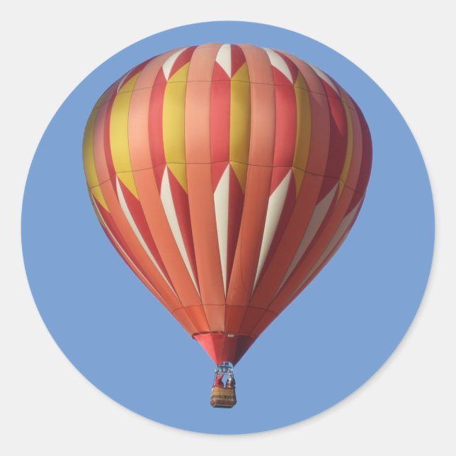 Wild Thing Hot Air Balloon Sticker (Front)