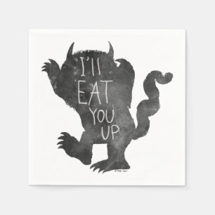Wild Thing   I'll Eat You Up Napkin