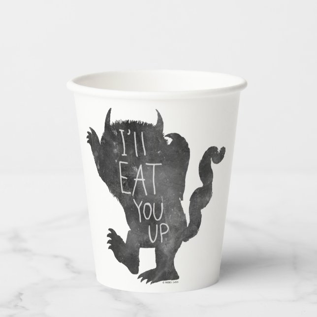 Wild Thing | I'll Eat You Up Paper Cups (Front)