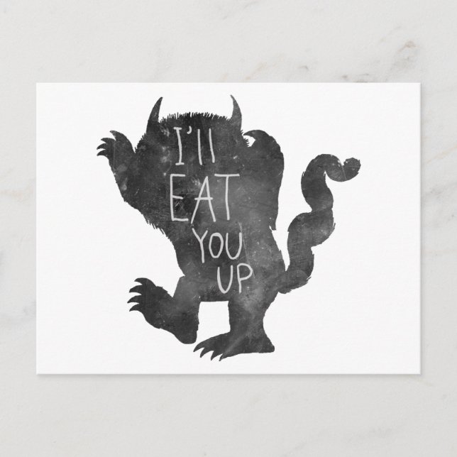 Wild Thing | I'll Eat You Up Postcard (Front)