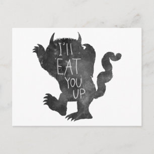 Wild Thing   I'll Eat You Up Postcard