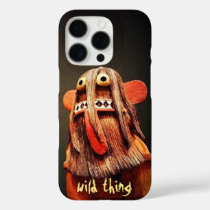 Wild Thing Kachina Doll Face Photo Cute Fun iPhone 16 Pro Case