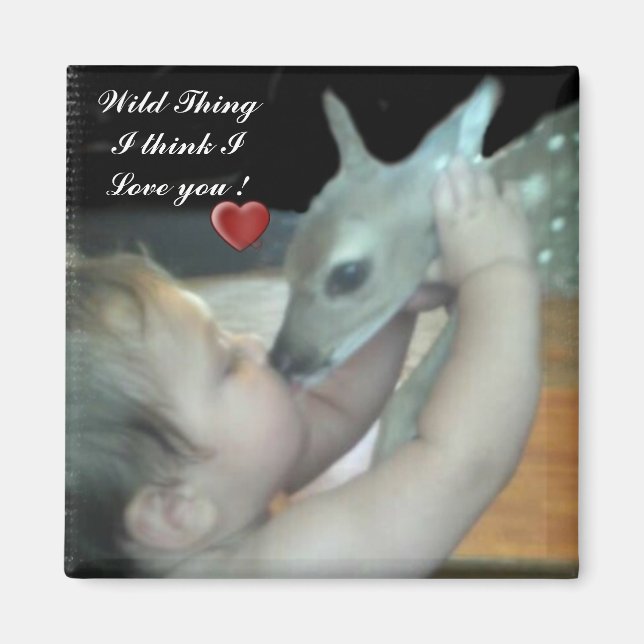 Wild Thing Magnet (Front)