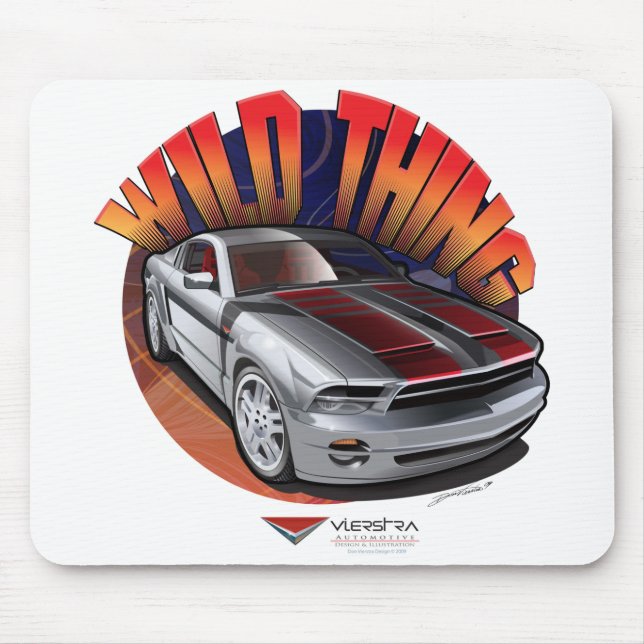 Wild Thing Mouse Mat (Front)