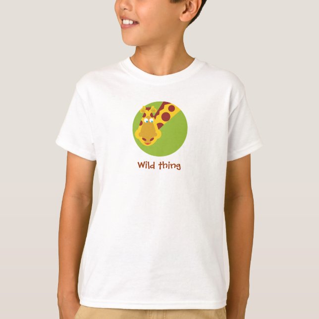 Wild Thing - Shirt - Giraffe (Front)