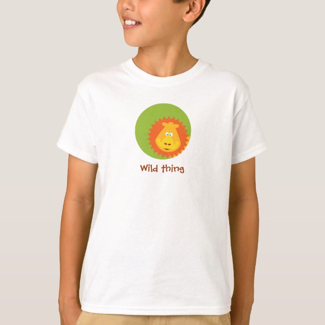 Wild Thing - Shirt - Lion (Front)