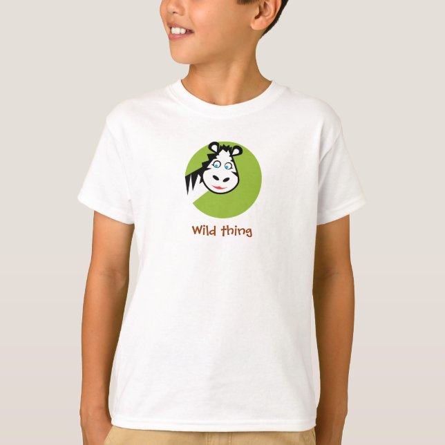 Wild Thing - Shirt - Zebra (Front)