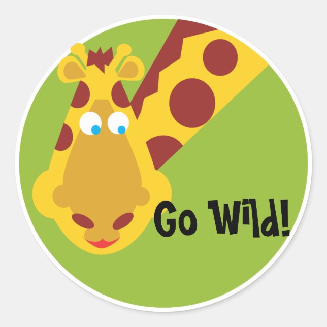 Wild Thing - Sticker - Giraffe (Front)