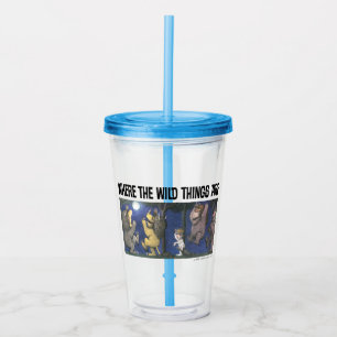 Wild Things and Max Dancing in Moonlight Acrylic Tumbler