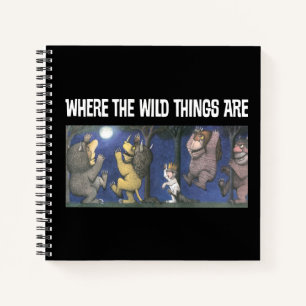 Wild Things and Max Dancing in Moonlight Notebook