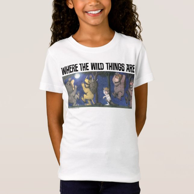 Wild Things and Max Dancing in Moonlight T-Shirt (Front)