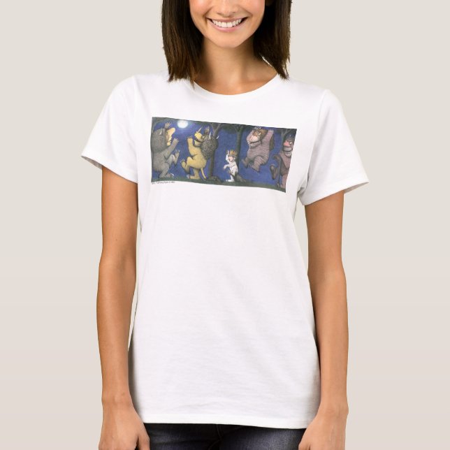 Wild Things and Max Dancing in Moonlight T-Shirt (Front)