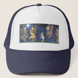 Wild Things and Max Dancing in Moonlight Trucker Hat