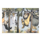 Wild Things and Max Swinging From Trees