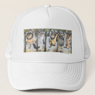 Wild Things and Max Swinging From Trees Trucker Hat