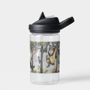 Wild Things and Max Swinging From Trees Water Bottle