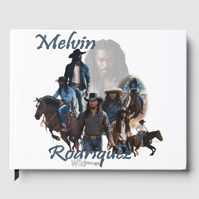 Wild Things Melvin Rodriguez Cover Art Guest Book (Front)