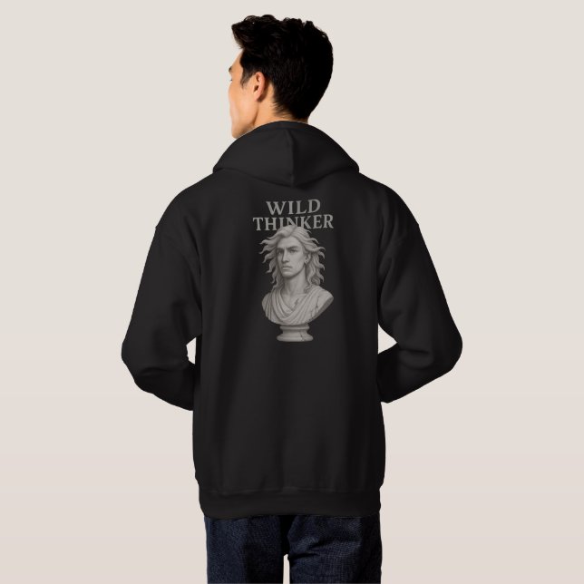 Wild Thinker – Classic Mind Unleashed Hoodie (Back Full)