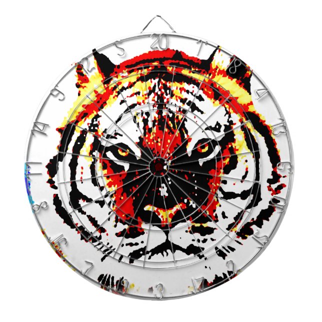 Wild Tiger Dartboard (Front)