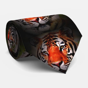 Wild Tiger Eyes Tie