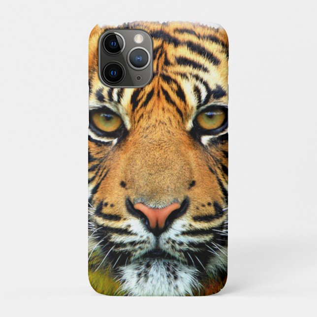 Wild Tiger Face Case-Mate iPhone Case (Back)