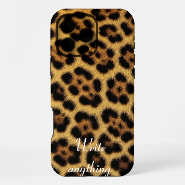 Wild Tiger Fur Phone Case - Animal Print (Back)