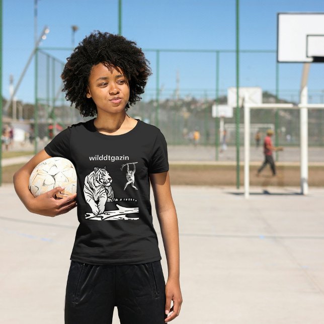 Wild Tiger Gazing At Prey Women T-Shirt (Creator Uploaded)