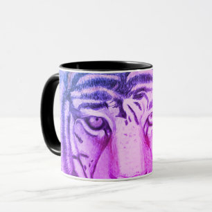 Wild tiger mug