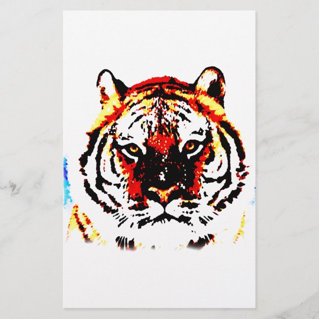 Wild Tiger Stationery (Front)