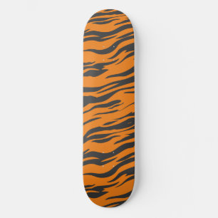 Wild Tiger Stripe - animal print Skateboard   DP7 
