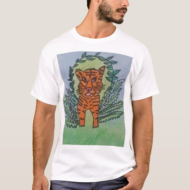 wild tiger  T-Shirt (Front)