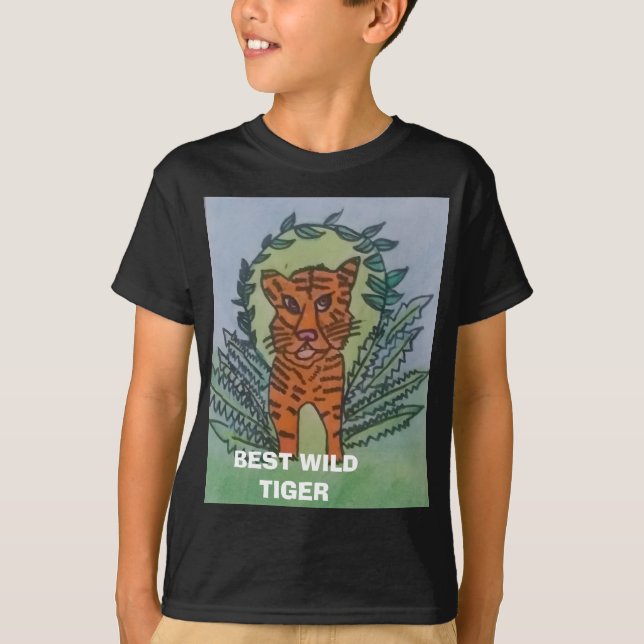 Wild tiger T-Shirt (Front)